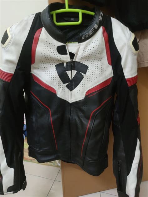 rev it replica leather jacket